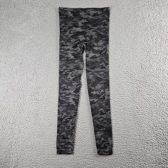 Spanx Pants - Spanx Leggings Womens Small Gray‎ Camo Athletic Shapewear Pants